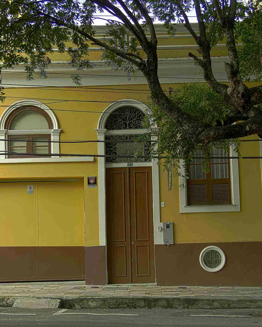 Casarão da Belle Époque restaurado, sede da Unidade Manaus